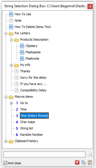 Flashpaste Speed Typing